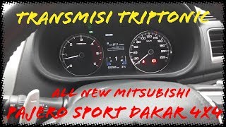 Transmisi Triptonic All New Pajero Sport Dakar 4x4 pajero pajerosport mitsubishi transmission [upl. by Llirrem272]