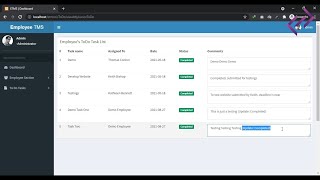 Employee Task Management System in PHP MySQL CodeIgniter with Source Code  CodeAstro [upl. by Odab680]