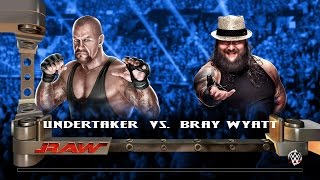 WWE 2K15 Fantasy Showdown Undertaker vs Bray Wyatt [upl. by Miche26]