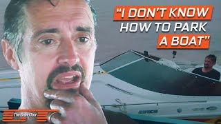 Richard Hammond Crashes A River Boat  Exclusive Seamen  The Grand Tour [upl. by Adnoma405]