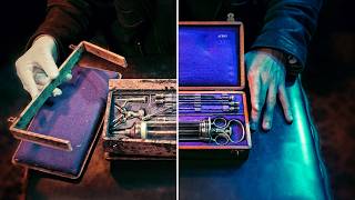 Antique Medical Kit Restoration  Mastercrafted ASMR [upl. by Zulch]