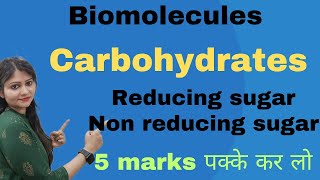 Reducing And Non Reducing Sugar Carbohydrates  Biomolecules  Class 12 😱😱🔥🔥 [upl. by Ainig786]