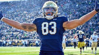 The most underrated prospect in the draftChase Claypool Notre Dame highlightsGoing Bad [upl. by Melone]