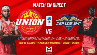 UNION TARBES LOURDES vs LORIENT  Match en Direct [upl. by Beulah]