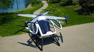 Huge TwoSeater quotDronequot Aims To Reinvent The Helicopter  Workhorse  BOOM [upl. by Thia]