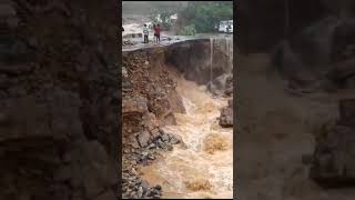 Condition of NH6 at Lumshnong East Jaintia Hills [upl. by Nimsaj]