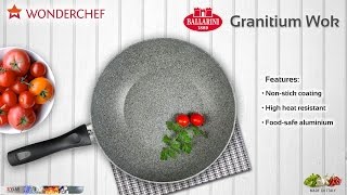 Granitium Wok  Wonderchef [upl. by Matilde]