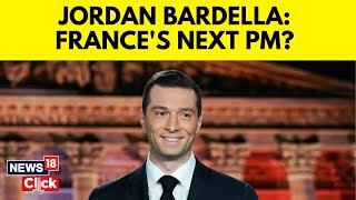 France Latest News Who Is Jordan Bardella Frances FarRight Leader Eyeing PM Post  N18G  News18 [upl. by Frodin705]