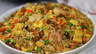 SPECIAL FRIED RICE EGG FRIED RICE  BETTER THAN TAKEOUT [upl. by Cordi]