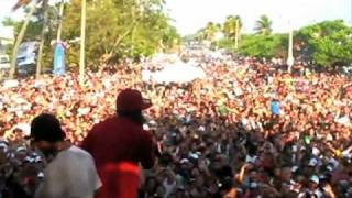 TOP A TOP EN CONCIERTO EN CARNAVALES DE PUNTARENAS 2011 [upl. by Nylleoj]