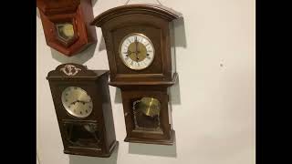 Ethan Allen Clock Co Westminster Chime WallClock [upl. by Stevena]