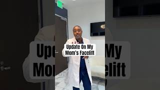 Update After Giving My Mom A Facelift 🥹 plasticsurgeon [upl. by Nanam]