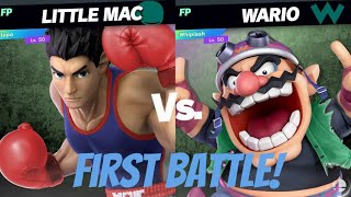 Amiibo Training Little Mac vs Wario Ippo vs Whiplash [upl. by Adnyleb616]