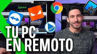 CÓMO CONECTARTE A TU PC DE FORMA REMOTA  9 APPS IMPRESCINDIBLES [upl. by Popper]