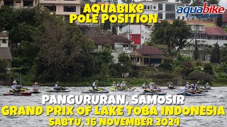 🔴Pangururan Aquabike GP of Lake Toba Indonesia  Pole Position [upl. by Rettke]