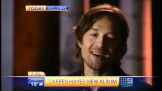 Darren Hayes on Today Show [upl. by Jehial991]