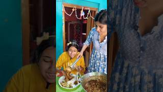 অন্যের বাড়ি খেতে গেলে যা হয় 🙂 viralvideos akhikiduniya trendingshorts funnyshorts comedy [upl. by Ahsuat651]