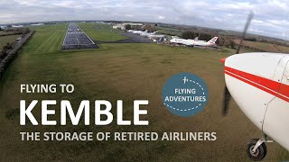 4K ATC Kemble  the storage of retired airliners [upl. by Alehs60]