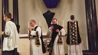 GOOD FRIDAY OF THE PARASCEVE FSSP of Los Angeles [upl. by Eshelman]