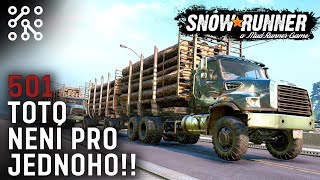 Konvoj klád  SNOWRUNNER CZ  Lets play  Česky [upl. by Felicio]