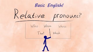 Relative Pronouns  Learn Basic English [upl. by Greta]