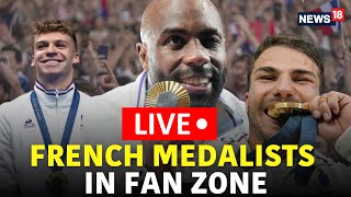 Paris Olympics 2024 LIVE  French Medalists LIVE At Fan Zone Area  Olympics LIVE News  N18G [upl. by Akerboom]