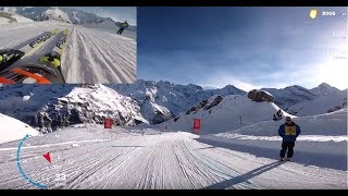 Inferno Murren 2019 Ski Race HD  Edit including a couple of tumbles [upl. by Arvy]