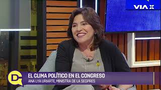 Ministra Uriarte por Fiscal Nacional “Hay senadores que han trabajado por preferencias particulares” [upl. by Rise]