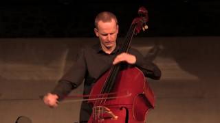 Bach Cello Suite No 1 complete Szymon Marciniak doublebass [upl. by Kiehl126]