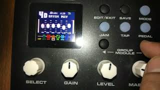 Brian may Bohemian rhapsody Nux MG300 patch with sound demo [upl. by Nikolia]