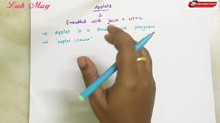 Applets introduction and types of applets in java  53  java course in telugu [upl. by Eneryt900]