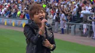 Charice performs the US National Anthem — 2013 Civil Rights Game [upl. by Bekah]