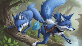 The Blue Fox Story for Kids II kidsbanglachannel [upl. by Ahsinom]