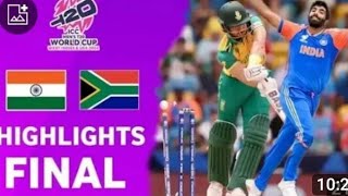 India vs South Africa Highlights  ICC T20 World Cup 2024 Final  Ind vs Sa Highlights  Ind vs Sa [upl. by Simmonds]