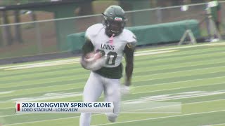 2024 Longview Lobos Spring Football Game [upl. by Akenn]