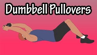 How To Do Perform Dumbbell Pullovers Exercise For Chest And Back Without Bench On Floor [upl. by Pavia]