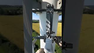 Climbing an endurance 3120 wind turbine greenenergy renewableenergy windturbine windpower [upl. by Chandos]