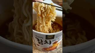 Korean Kimchi Stew Ramyun shorts [upl. by Angle576]