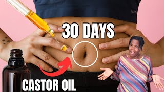 Castor oil for BELLY FAT [upl. by Sherburne]