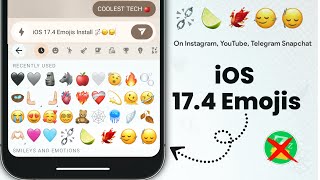 iOS 174 Emoji on Android 🙂‍↕️ How to Get iOS 174 Emojis on Android  iOS 174 Emoji Without zfont [upl. by Latif]