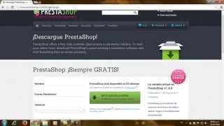 Como instalar prestashop en servidor local XAMPP [upl. by Ib]