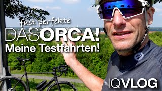 Das neue Orbea Orca 2024 M35i Shimano 105 Di2 Testfahrt alle Details Review iqvlog [upl. by Oetam835]