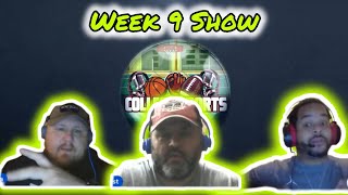 Week 9 w Championship Contenders  More  College SportsCast on The Real Fresh Channel Ep 71 [upl. by Arahas164]