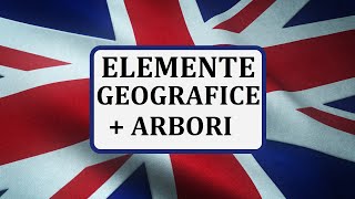 Invata engleza  Elemente geografice  denumiri de arbori [upl. by Sturrock]