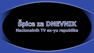 Špicaintro za Dnevnik exyu nacionalnih televizija BHT RTRS FTV RTCG HRT MRT RTV SLO RTS [upl. by Anehc]