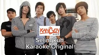 Karaoke Original Kangen Band  Selingkuh [upl. by Ahsiled797]