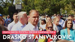 Draško Stanivuković  Početak izborne kampanje [upl. by Nyrtak]