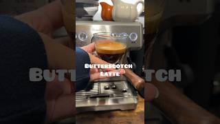 Iced butterscotch latte coffee coffeerecipe coffeedrinks [upl. by Ledah798]