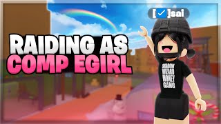 Raiding As A COMP EGIRL In Dahood EDATERS LOGGED [upl. by Aseela211]