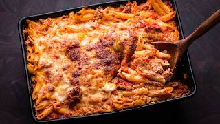 Baked Sausage Pasta  The Best and Easiest Baked Pasta Youll Ever Have [upl. by Eila]